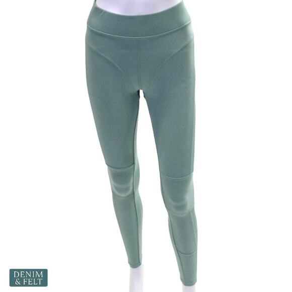 Alo Yoga Alosoft Head Start Bra & High Waist Legging Set XS Botanical Green - Picture 10 of 16